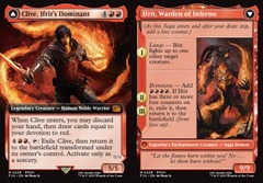 Clive, Ifrit's Dominant // Ifrit, Warden of Inferno (0458) (Extended Art)
